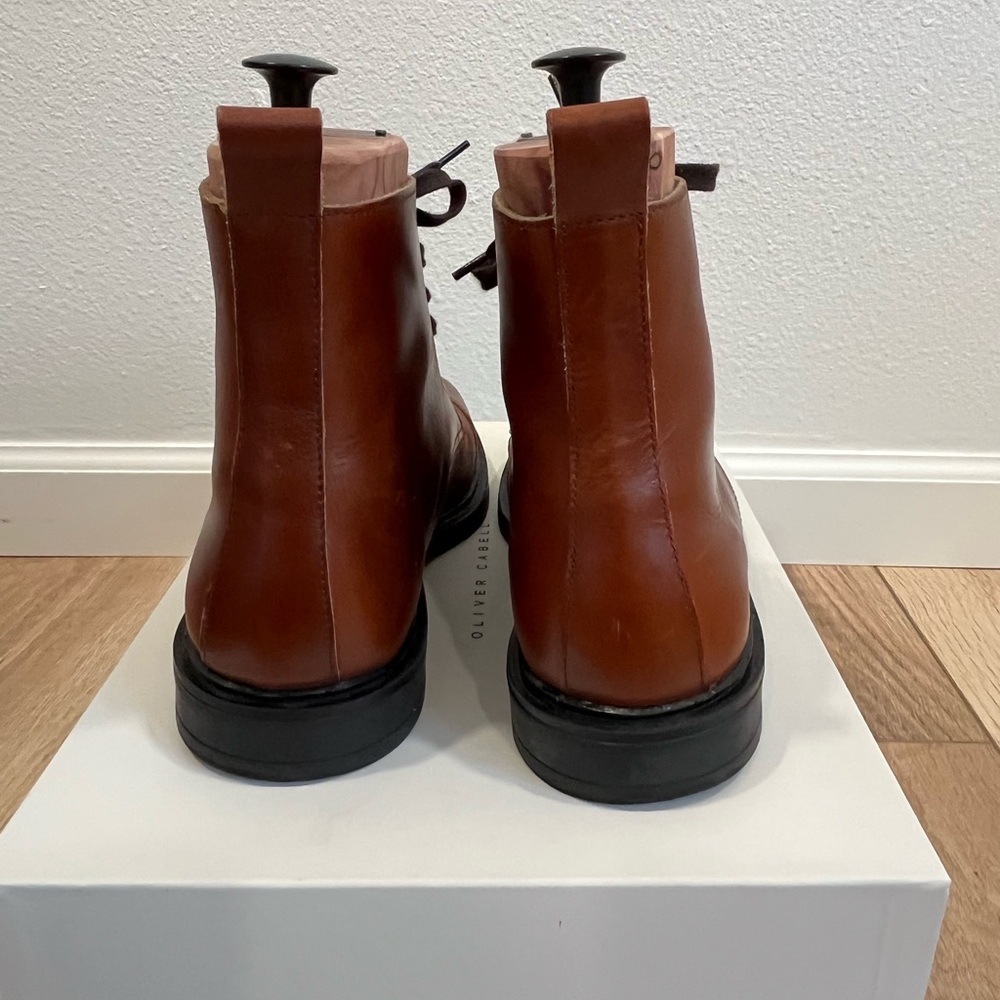 Oliver Cabell SB1 Service Boots Natural Size 9/EU42 - studded rubber sole - Picture 6 of 8